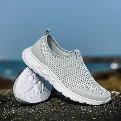 Hardfell | Breathe Easy Casual Lightweight Mesh Slip-On Walking Shoes