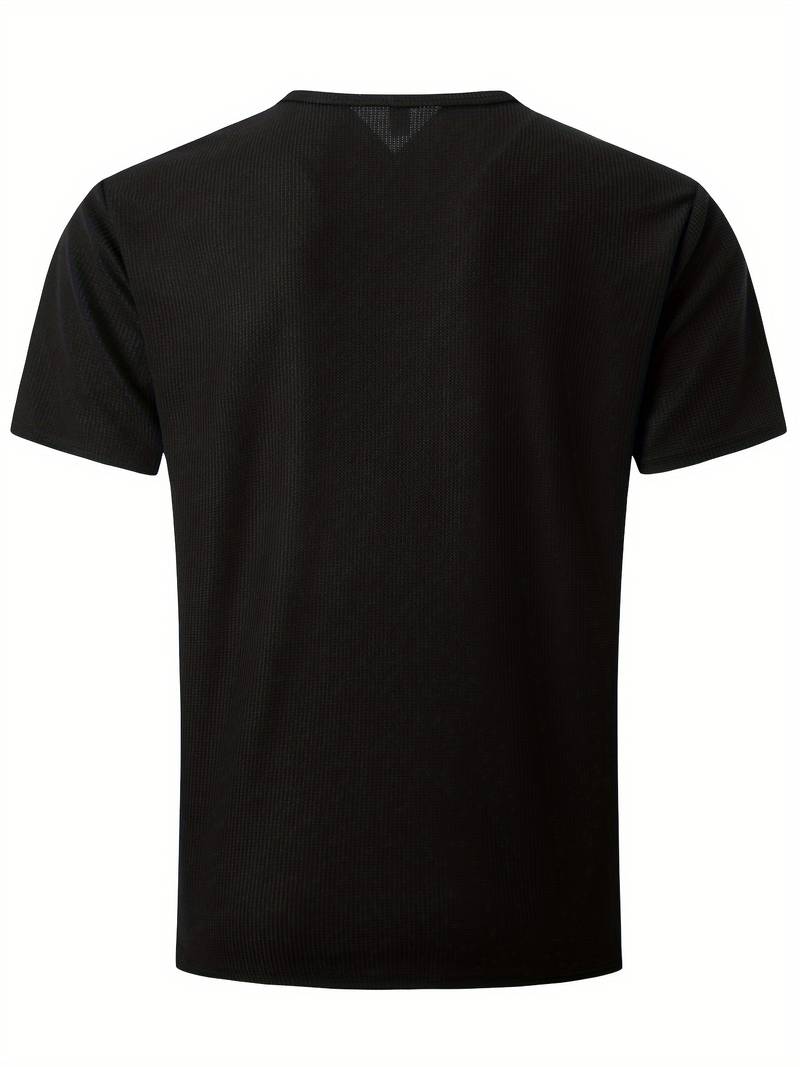 Hardfell | Kevin - casual waffle short sleeve shirt for men