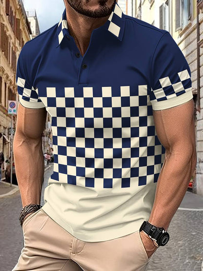 Hardfell | Isaac - breathable plaid short sleeve shirt