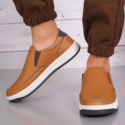 Hardfell | Charles - solid slip-on loafers for men