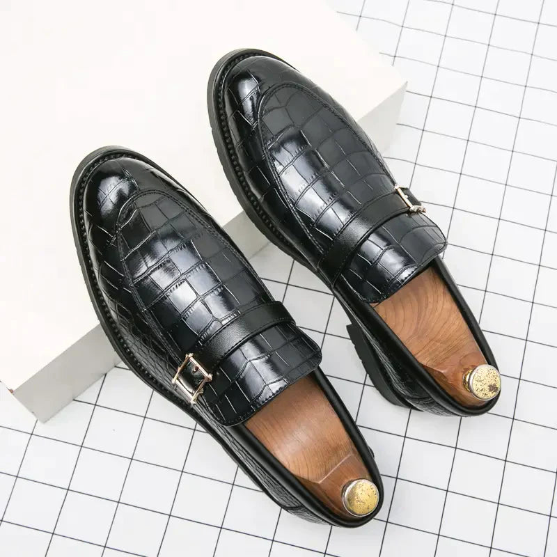 Hardfell | Edward - crocodile design shoes for men