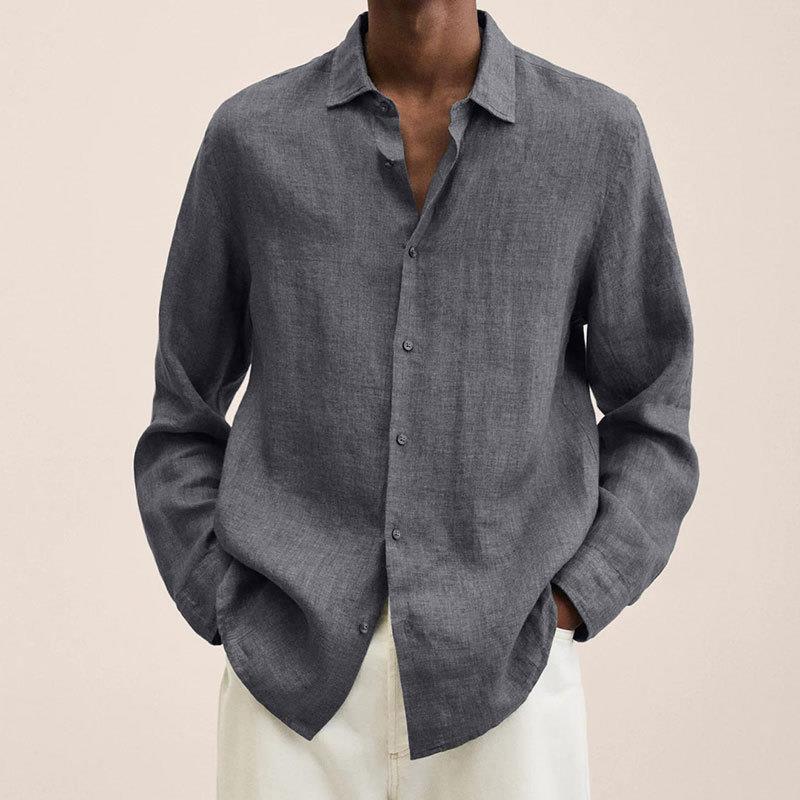 Hardfell | Elegant men's linen shirt - lightness meets versatility