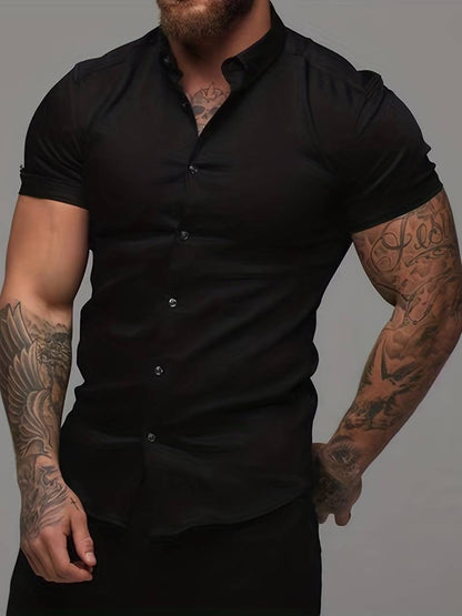 Hardfell | Oliver - casual short sleeve shirt for men