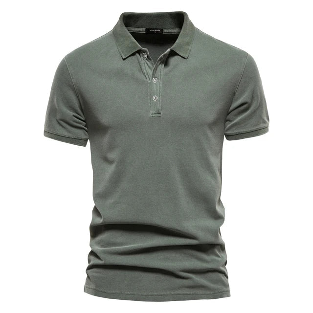 Hardfell | Men's leisure short sleeve cotton polo shirt