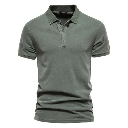 Hardfell | Men's leisure short sleeve cotton polo shirt
