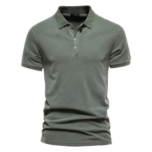 Hardfell | Men's leisure short sleeve cotton polo shirt