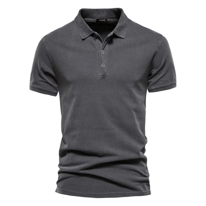 Hardfell | Men's leisure short sleeve cotton polo shirt