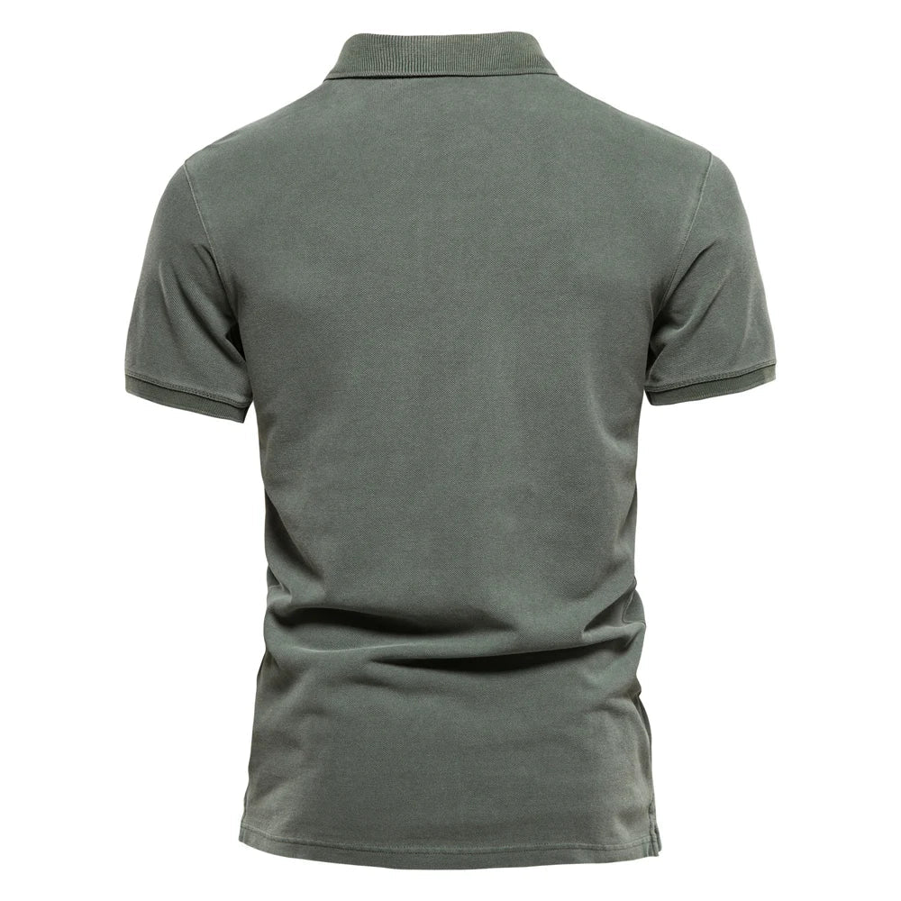 Hardfell | Men's leisure short sleeve cotton polo shirt