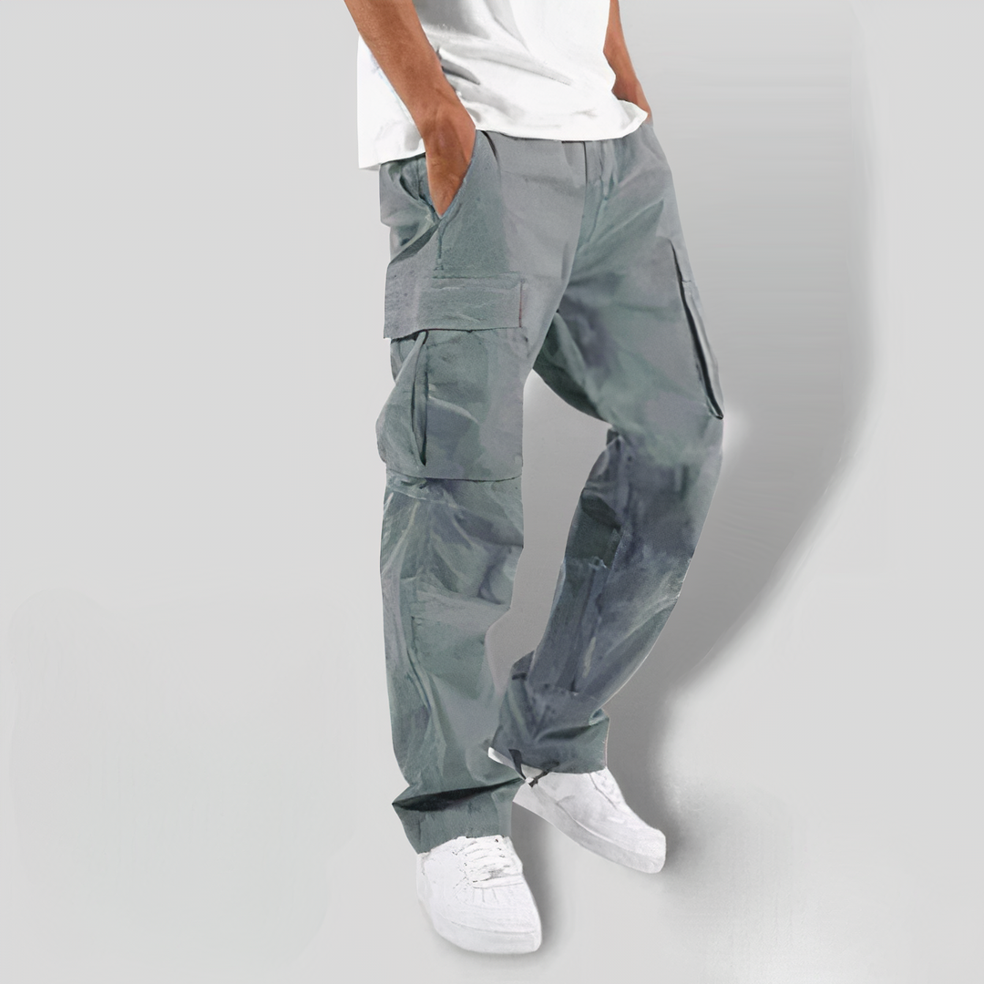Hardfell | Colorful men's cargo pants dark grey