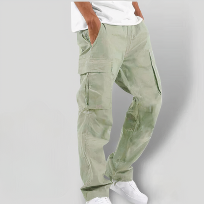 Hardfell | Colorful men's cargo pants dark grey