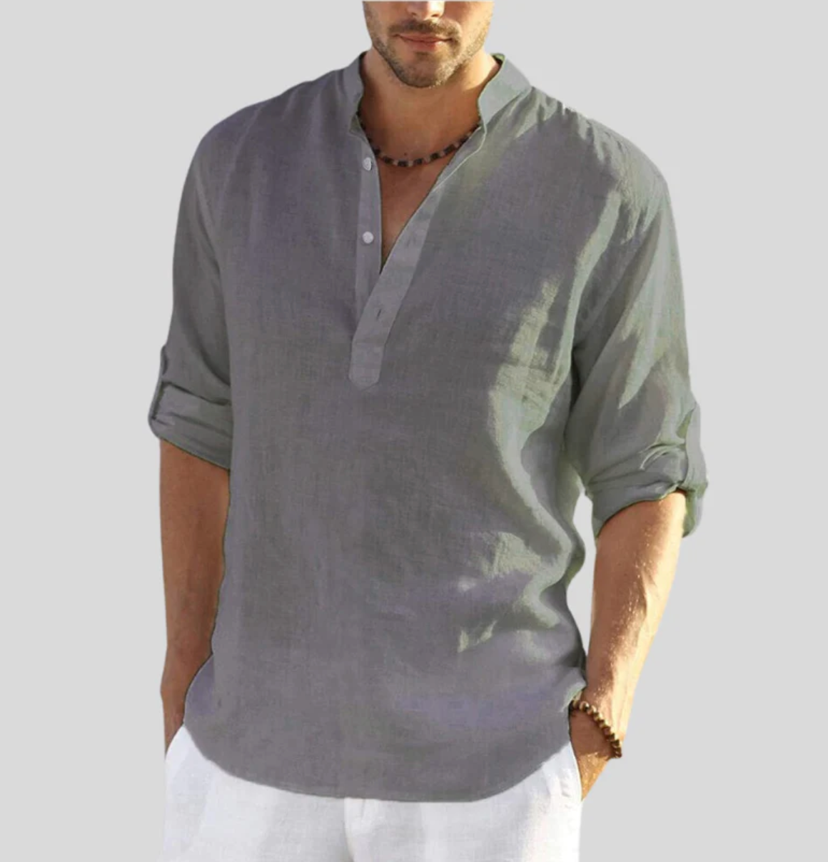 Hardfell | Adriano - linen shirt for men