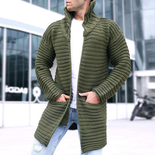 Hardfell | Warm knitted coat for men