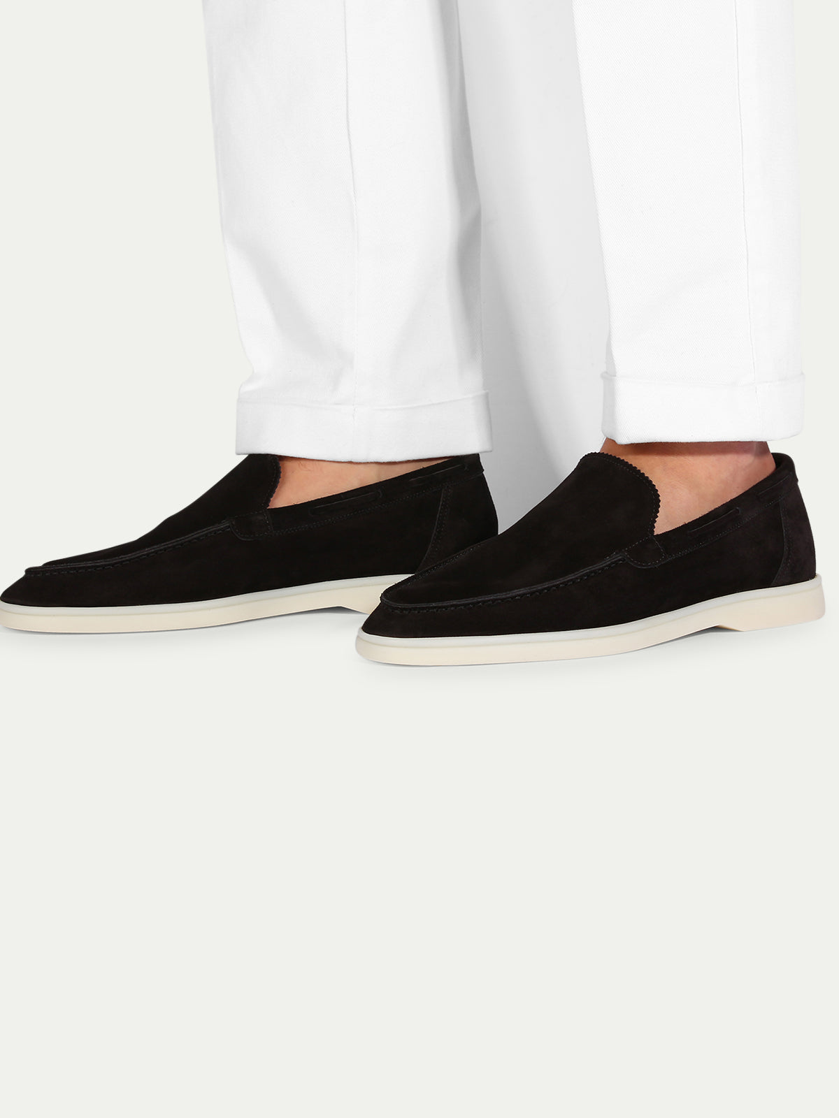 Hardfell | Black yacht loafers