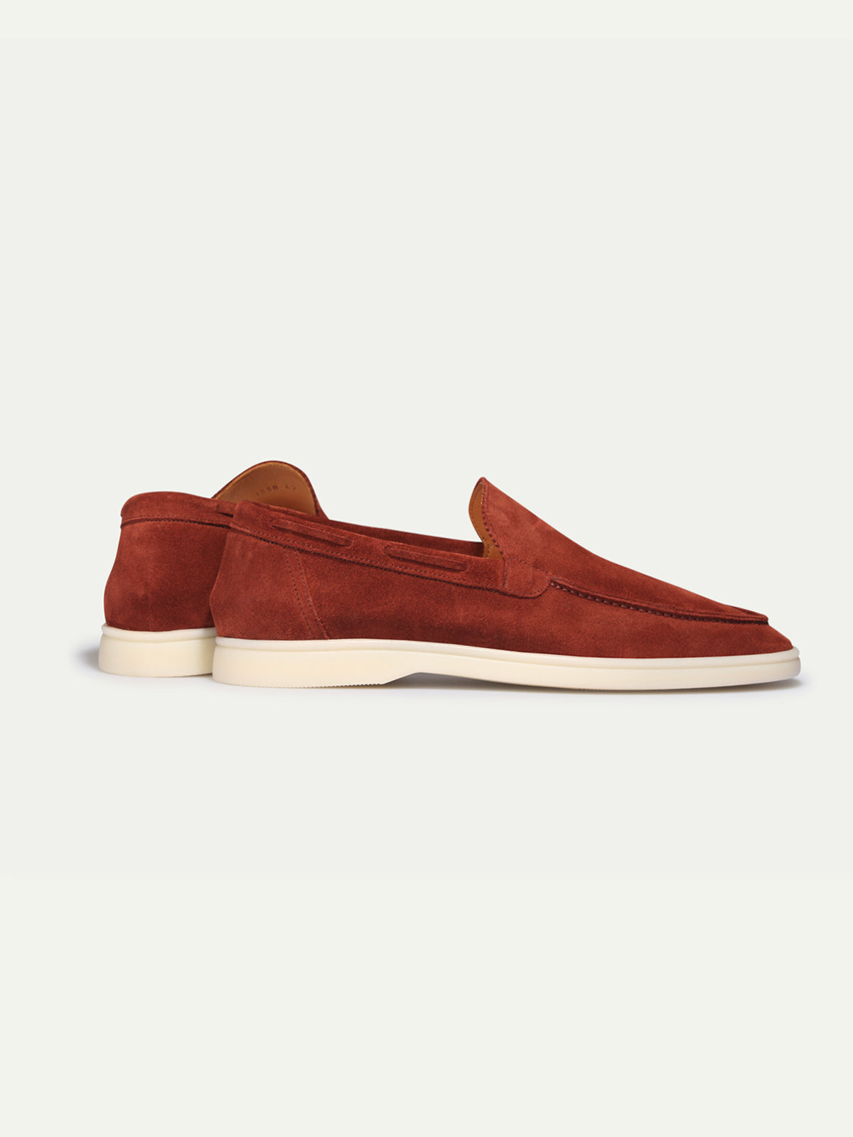 Hardfell | Dark red yacht loafers