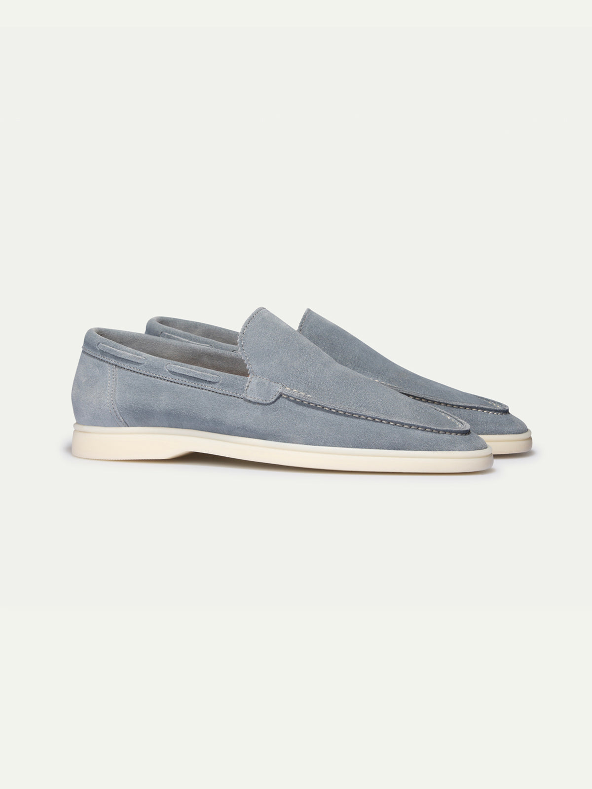 Hardfell | Sky blue yacht loafers