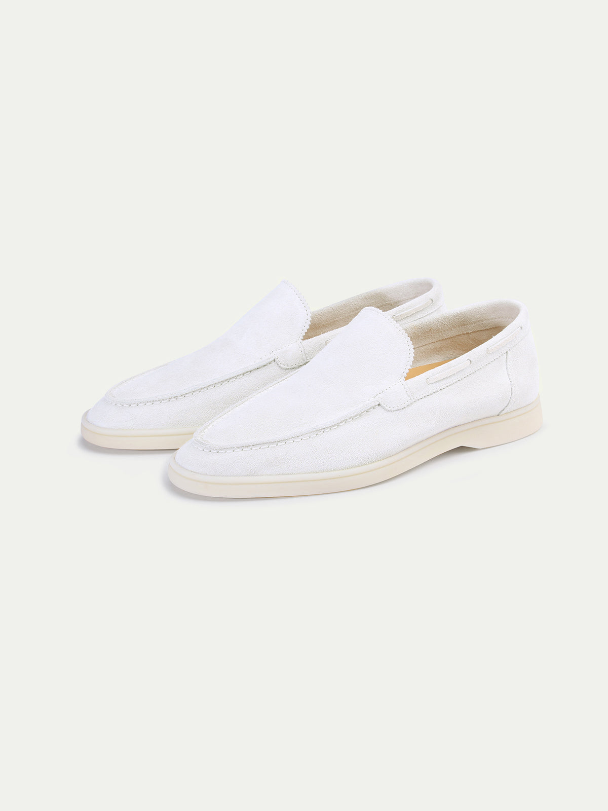 Hardfell | White yacht loafers