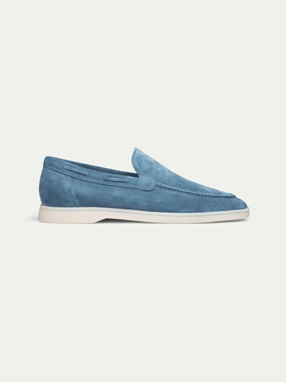 Hardfell | Sapphire blue yacht loafers