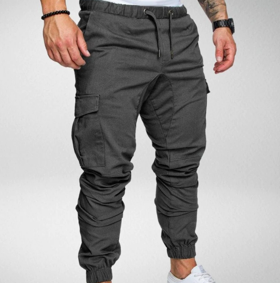 Hardfell | Super stylish stretch pants with elastic waistband and large side pockets