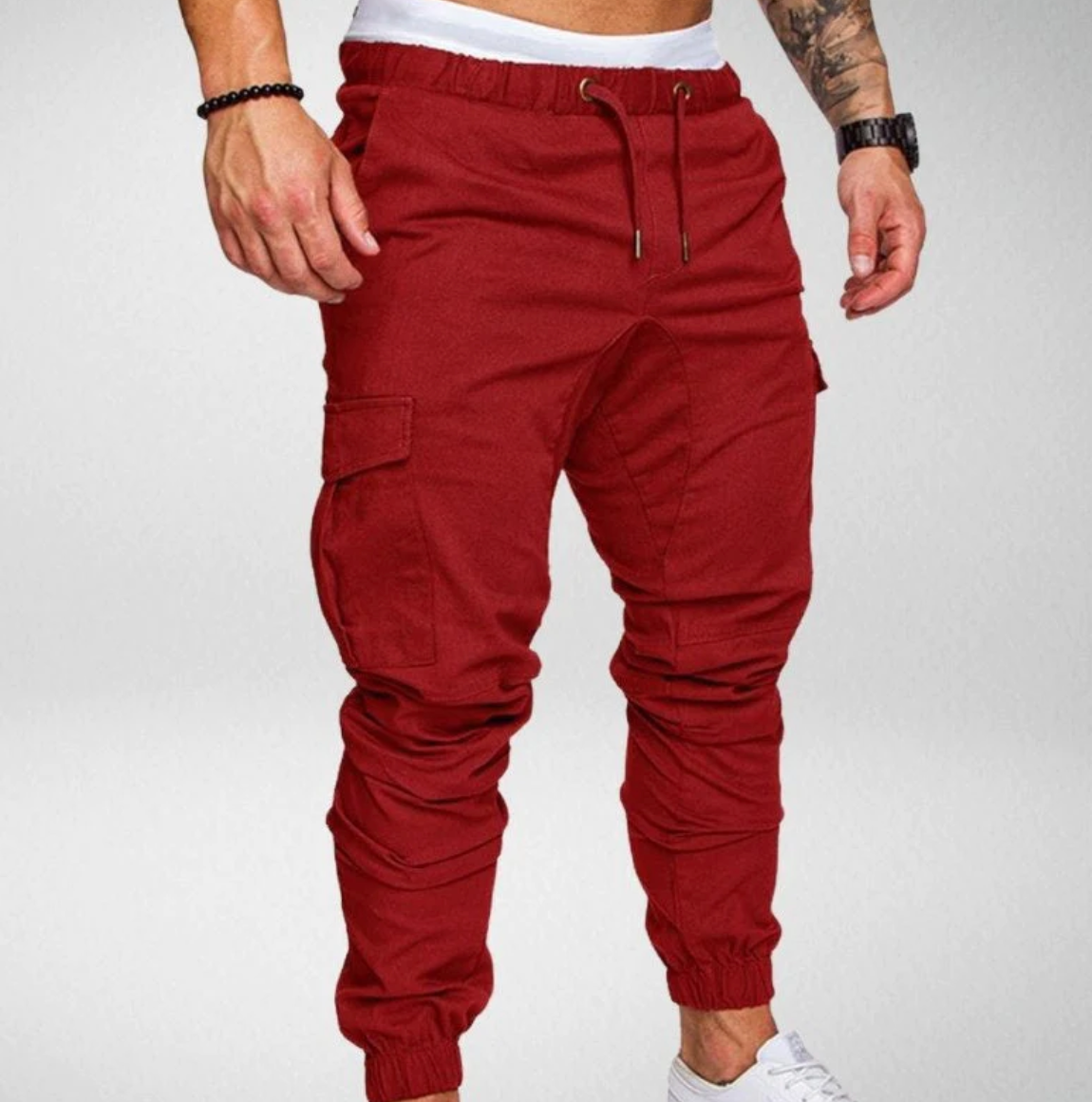 Hardfell | Super stylish stretch pants with elastic waistband and large side pockets