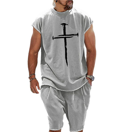 Hardfell | The stylish shirt and shorts set for men