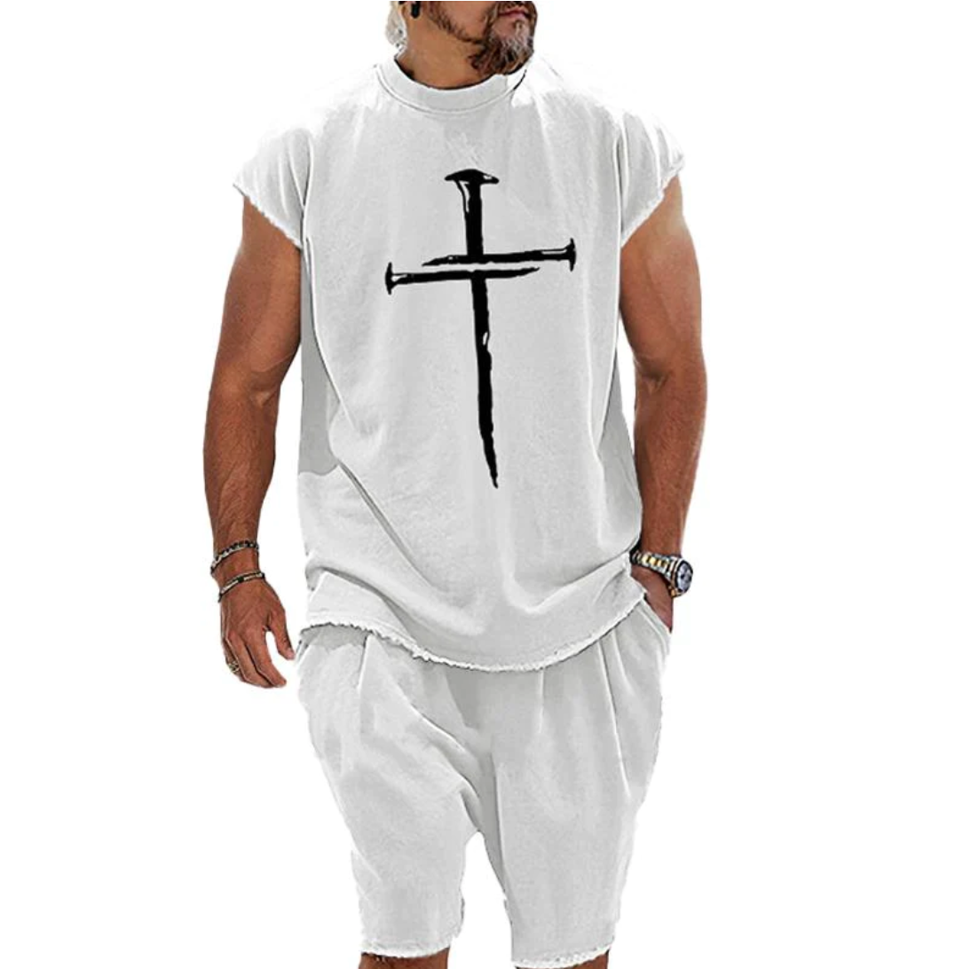 Hardfell | The stylish shirt and shorts set for men