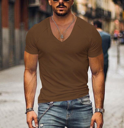 Hardfell | T-shirt for men with V-neck