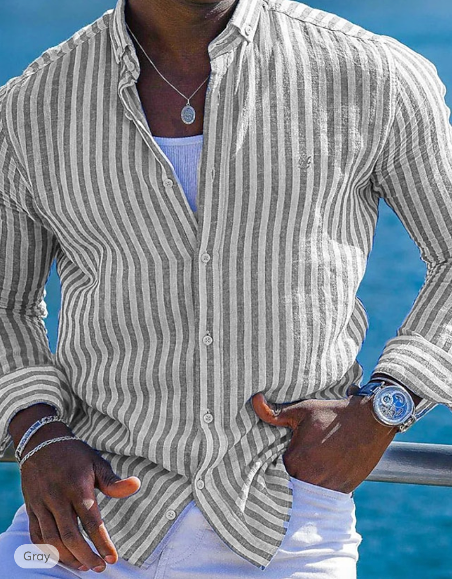 Hardfell | Striped shirt for spring