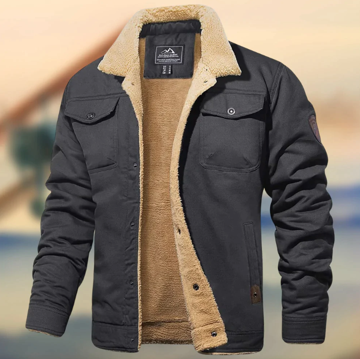 Hardfell | The elegant and cozy warm jacket