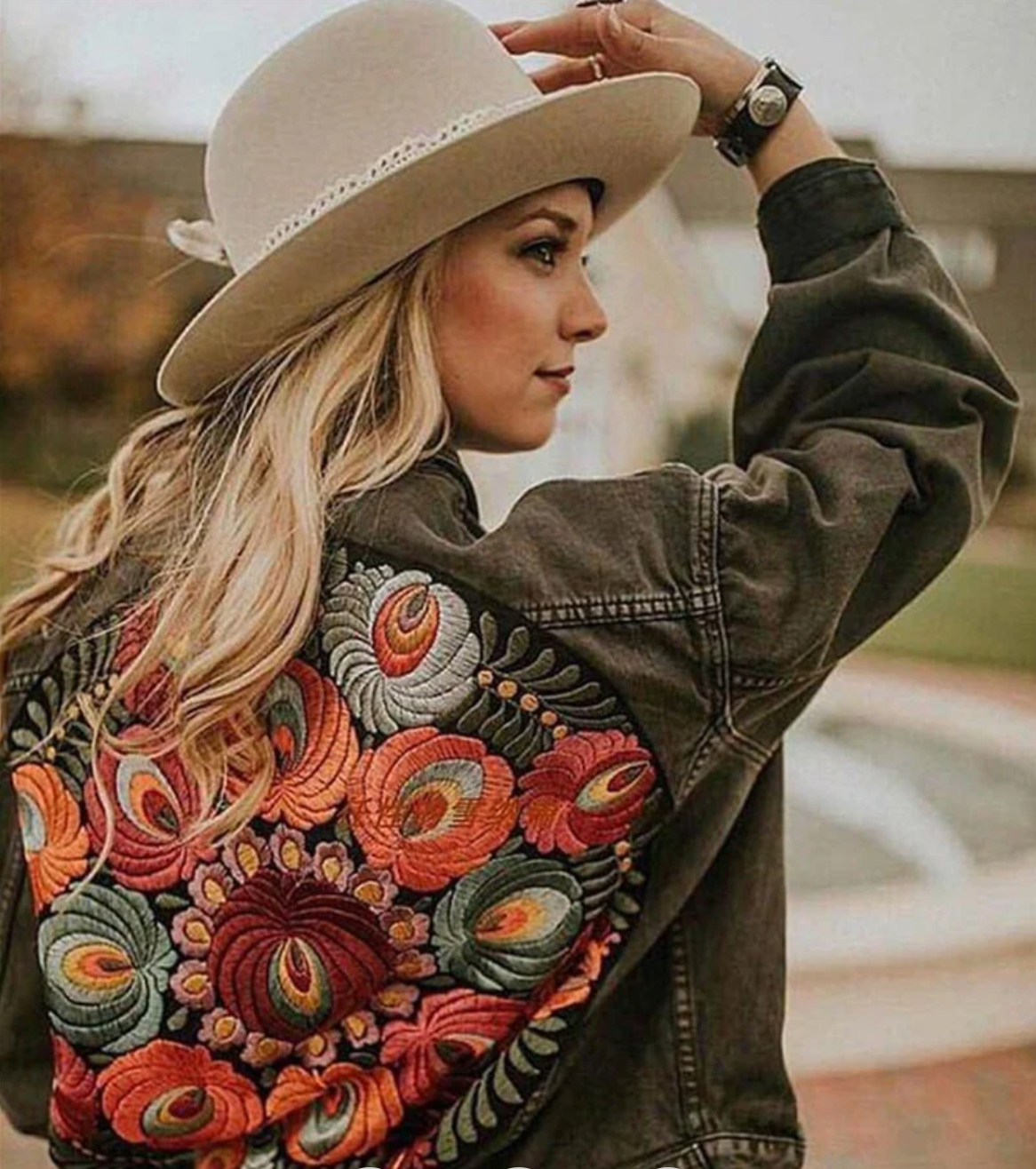 Hardfell | Casual and stylish denim-look jacket for women