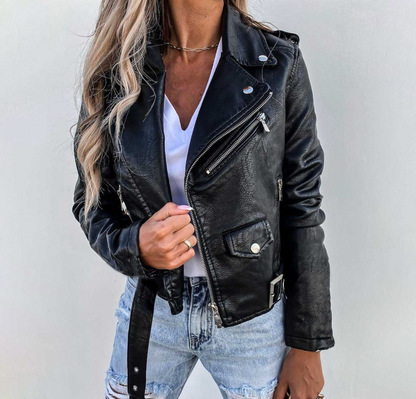 Hardfell | The stylish leather jacket for women