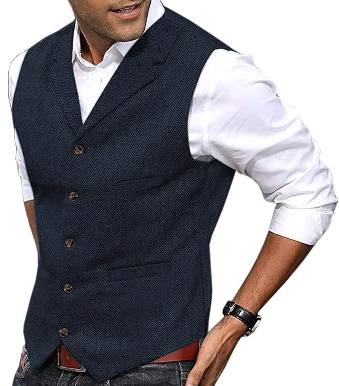 Hardfell | The stylish and unique traditional vest for men