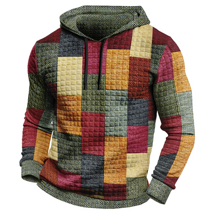 Hardfell | Christopher - hooded sweater in italian cotton for men
