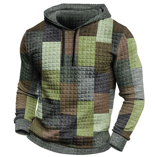 Hardfell | Christopher - hooded sweater in italian cotton for men