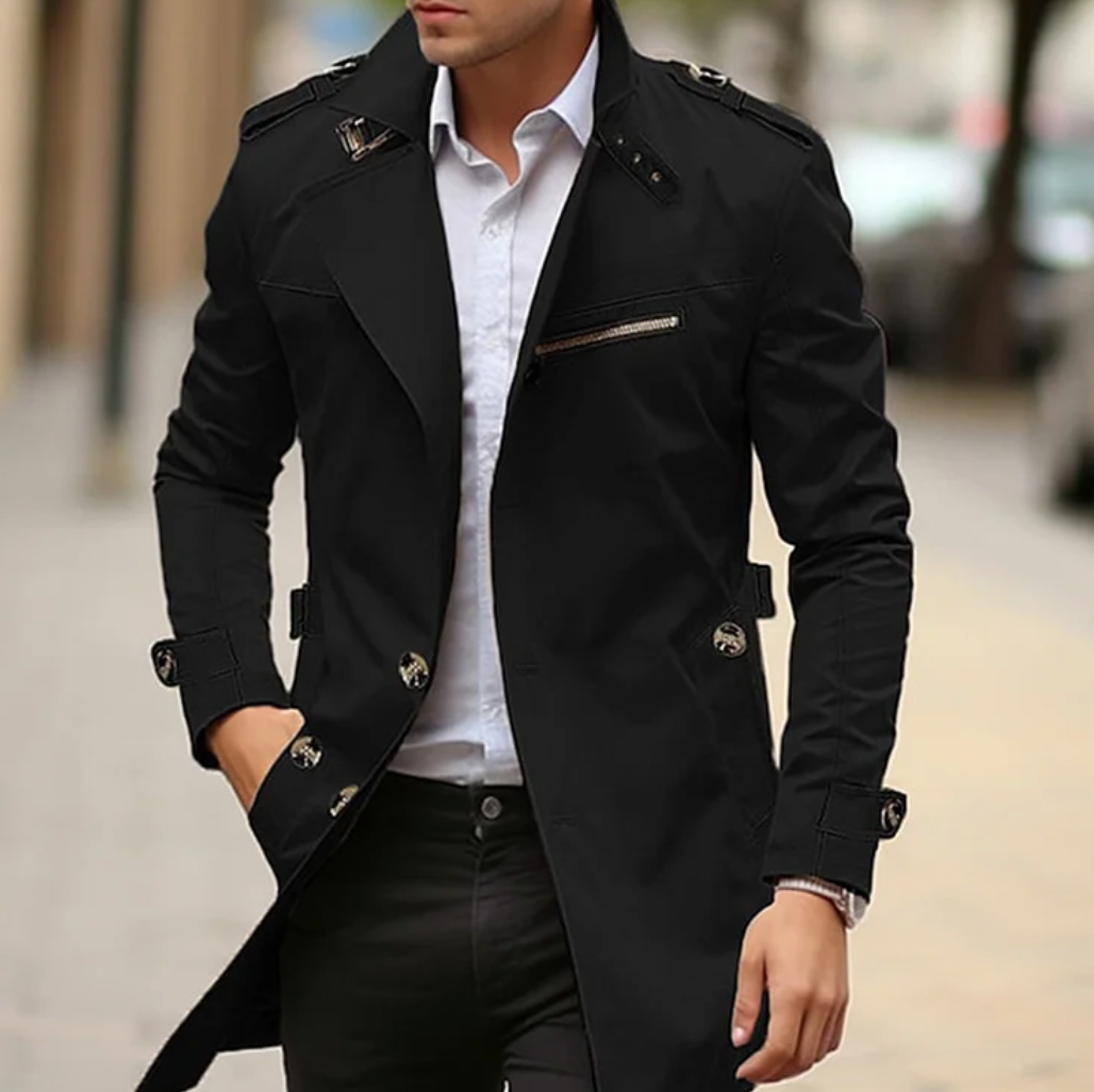 Hardfell | elegant spring trench coat for men