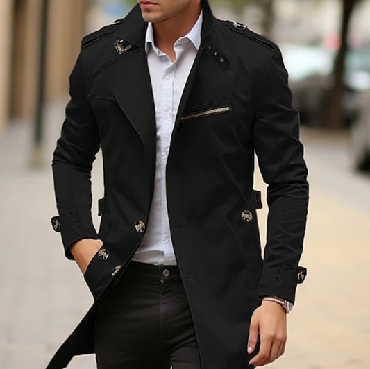 Hardfell | elegant spring trench coat for men