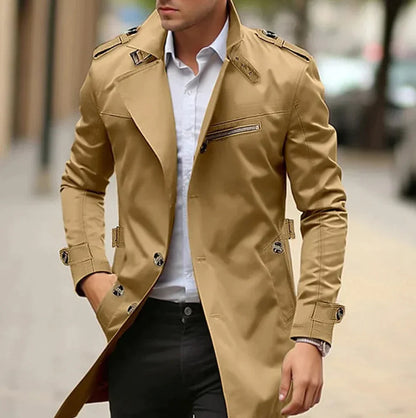 Hardfell | Elegant trench coat for men
