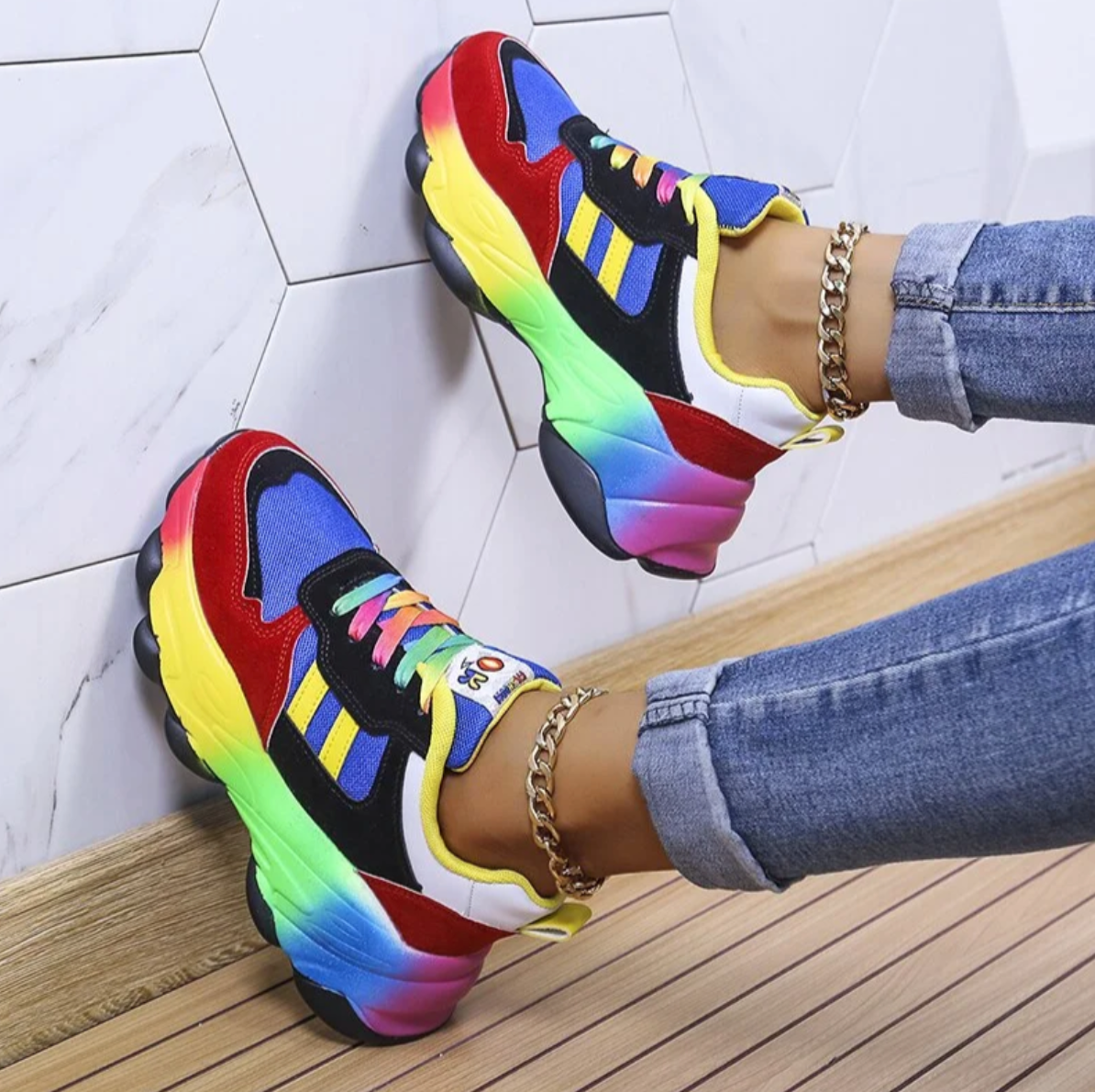 Hardfell | colorful, stylish orthopedic sneakers