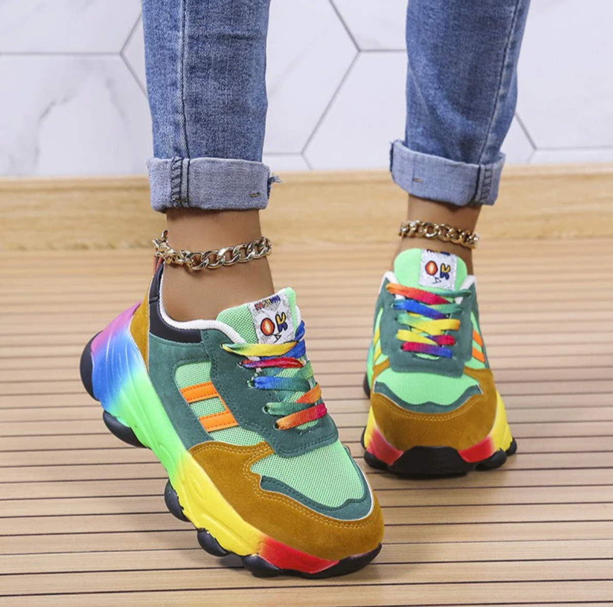 Hardfell | colorful, stylish orthopedic sneakers