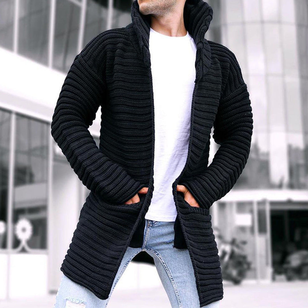 Hardfell | Warm knitted coat for men