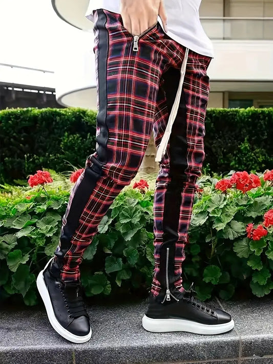 Hardfell | streetwear plaid pants for men