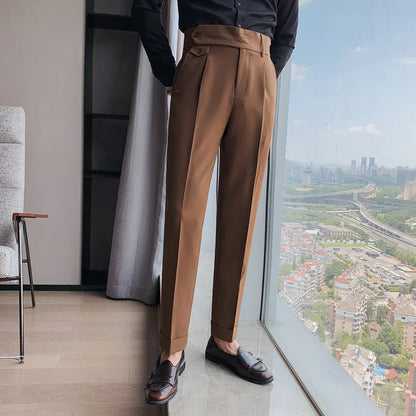 Hardfell | Onyx- british suit pants for men