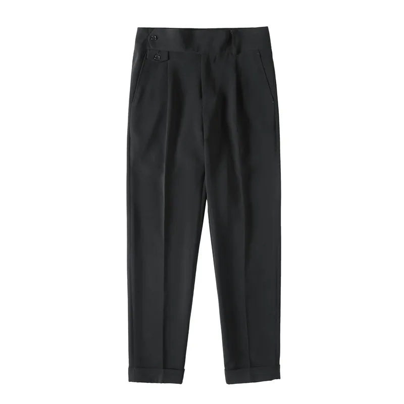 Hardfell | Onyx- british suit pants for men