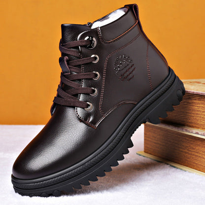 Hardfell | Black winter boots Warmth & Grip