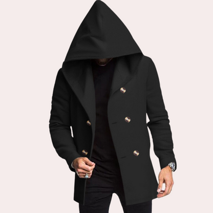 Hardfell | Stylish hooded coat for men