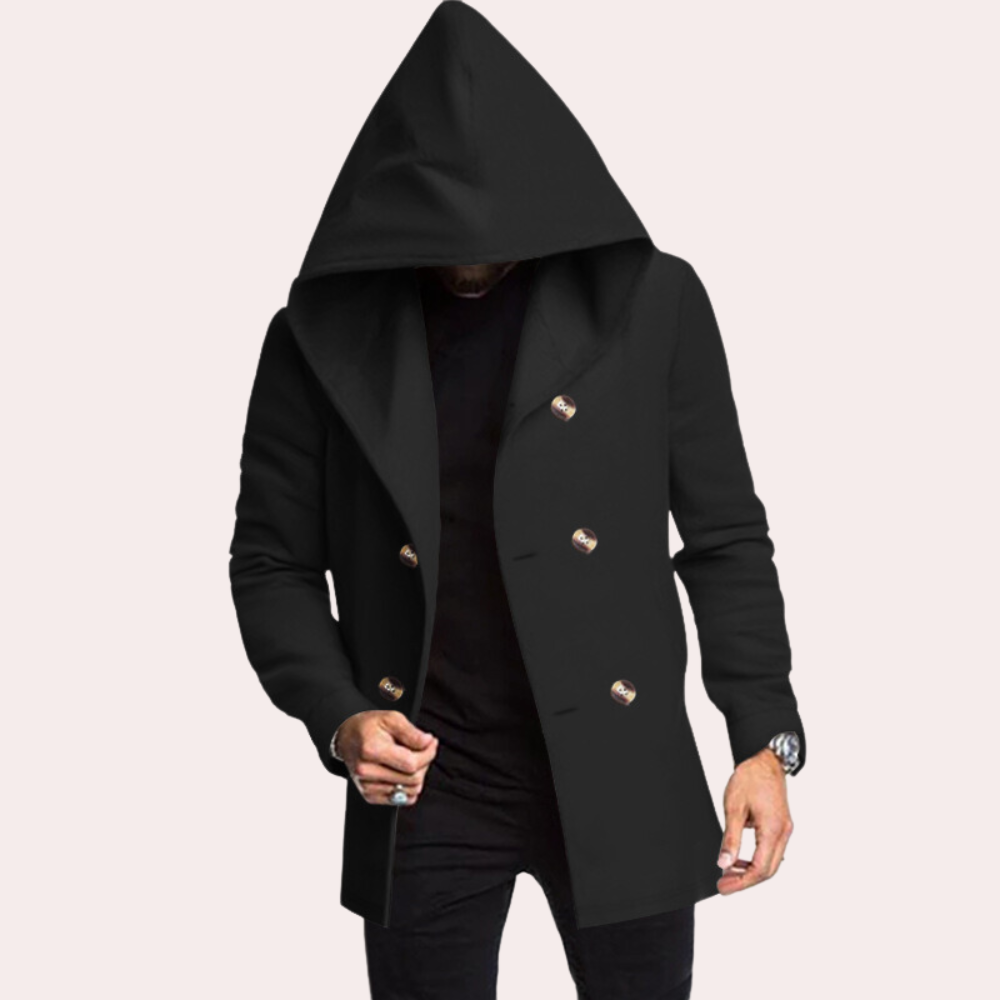 Hardfell | Stylish hooded coat for men