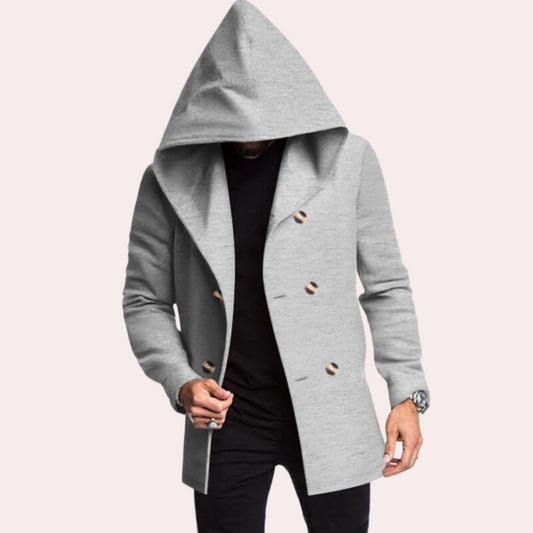 Hardfell | Stylish hooded coat for men