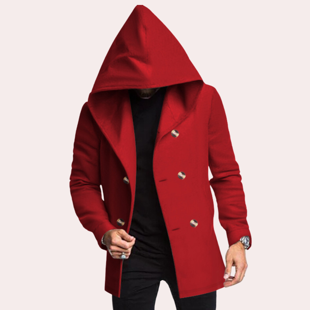 Hardfell | Stylish hooded coat for men