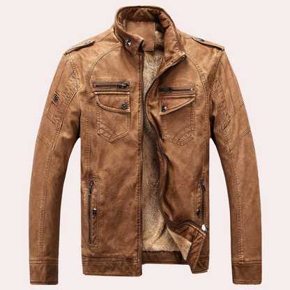 Hardfell | Fashionable men's leather jacket