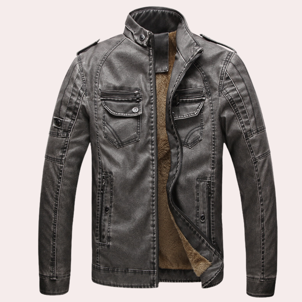 Hardfell | Fashionable men's leather jacket