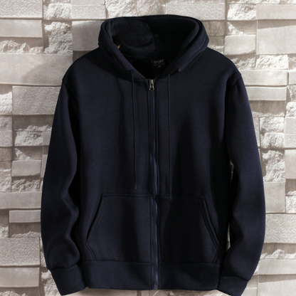 Hardfell | Comfortable hooded sweatshirt with zipper for men